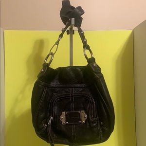 Black crossbody purse
